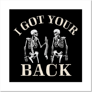 I Got Your Back funny Halloween Posters and Art